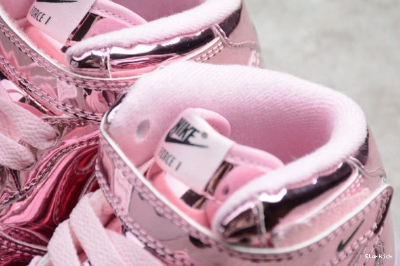 Air Rose Kids Pink Mid 1 Nike WB Force 314197-8300 1219